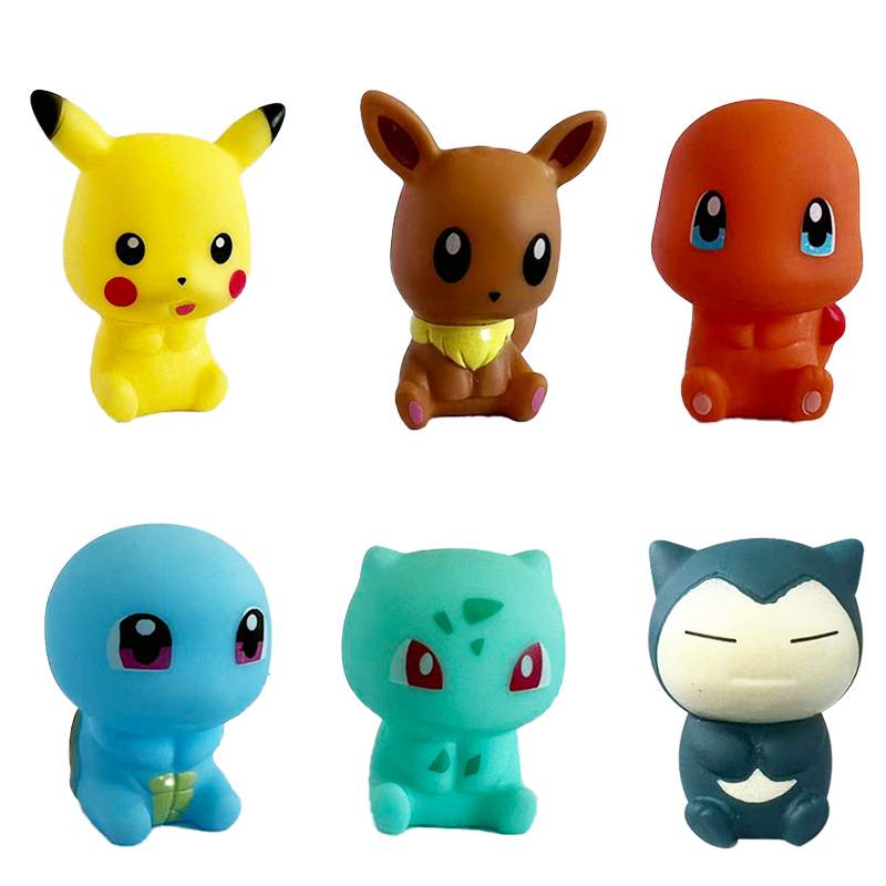 Baby Products Useful - Jouets de bain Pokemon, 6 pièces,