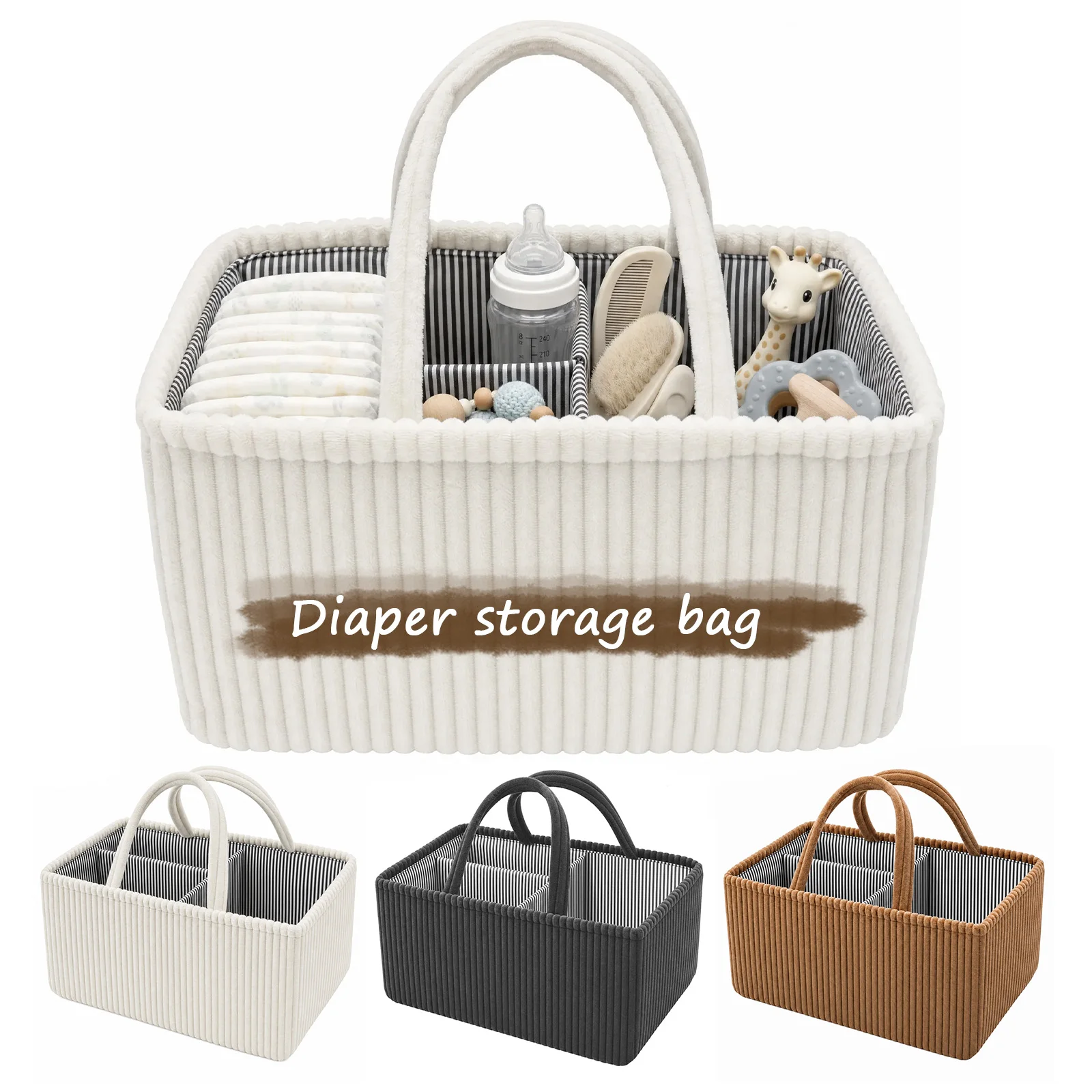 Baby Products For 1 Year Old - Organisateur de couches pour bébé, pliable,