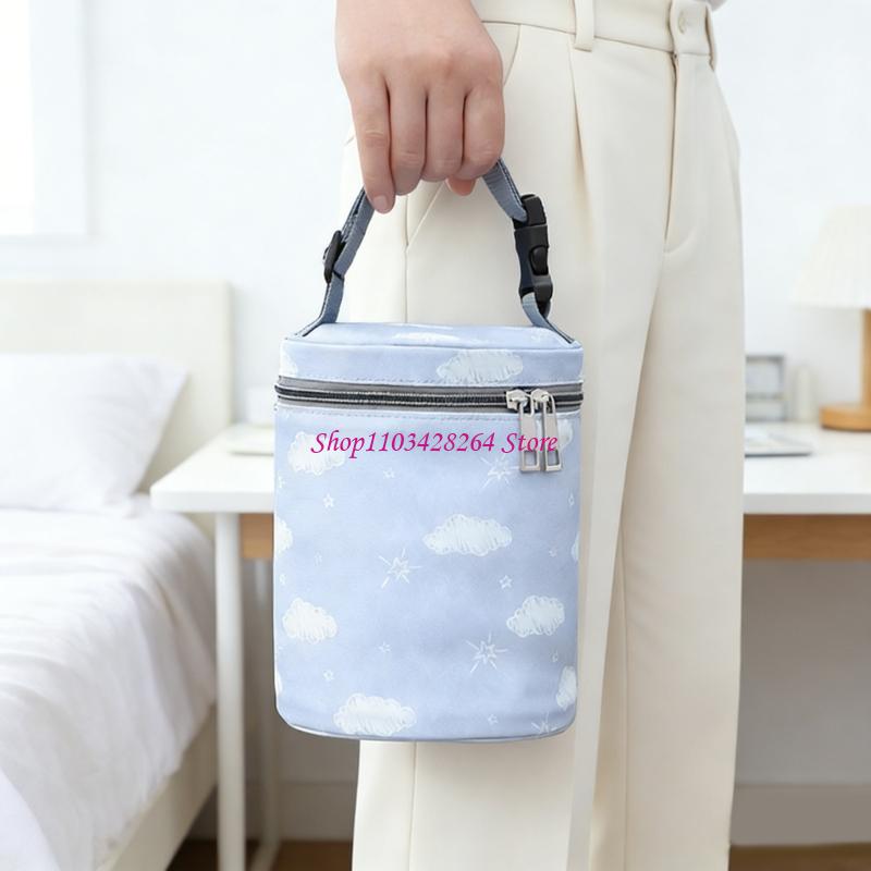Portable Bottle Warmer - Manchon porte-bouteille isolé imprimé dessin animé,