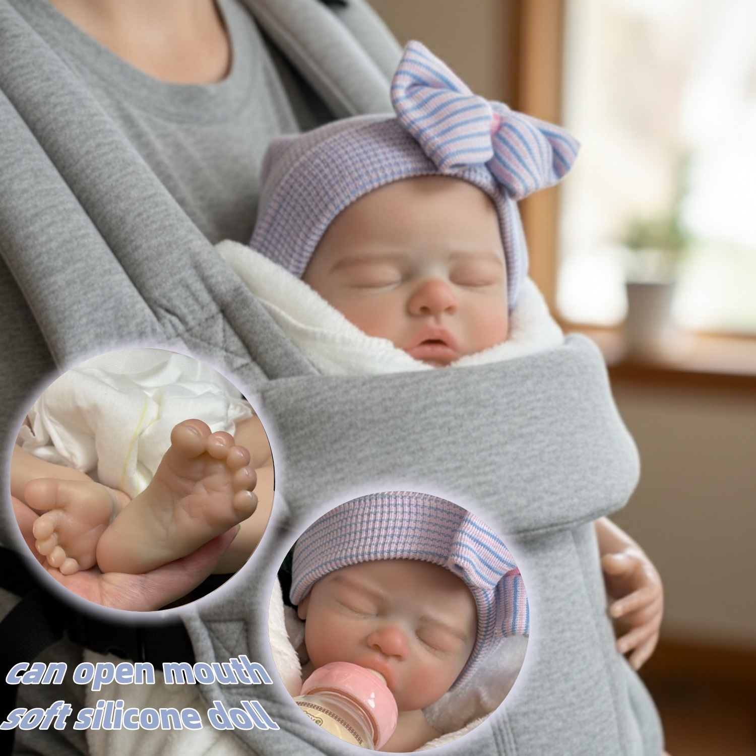 Baby Products Trending - 16 pouces bouche ouverte pleine solide