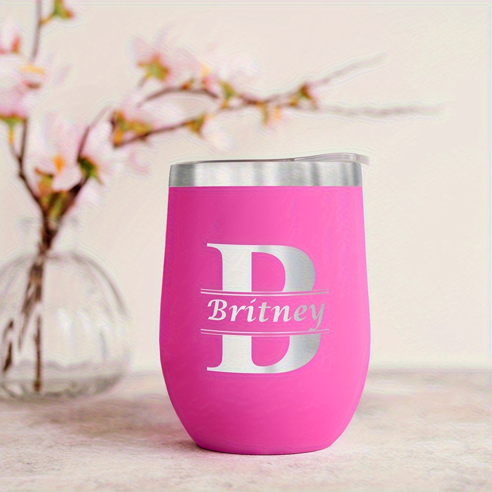 Portable Bottle Warmer - Gobelet à vin personnalisé avec monogramme,
