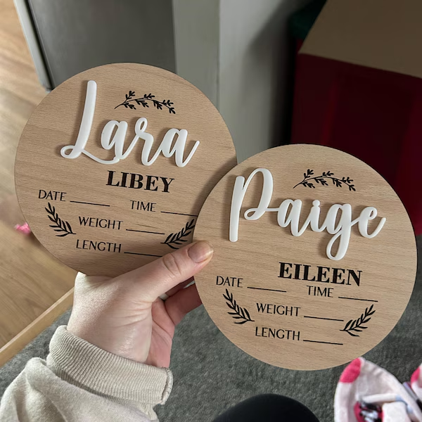 1 plaque personnalisée en bois - Baby Products Decoration avis et prix