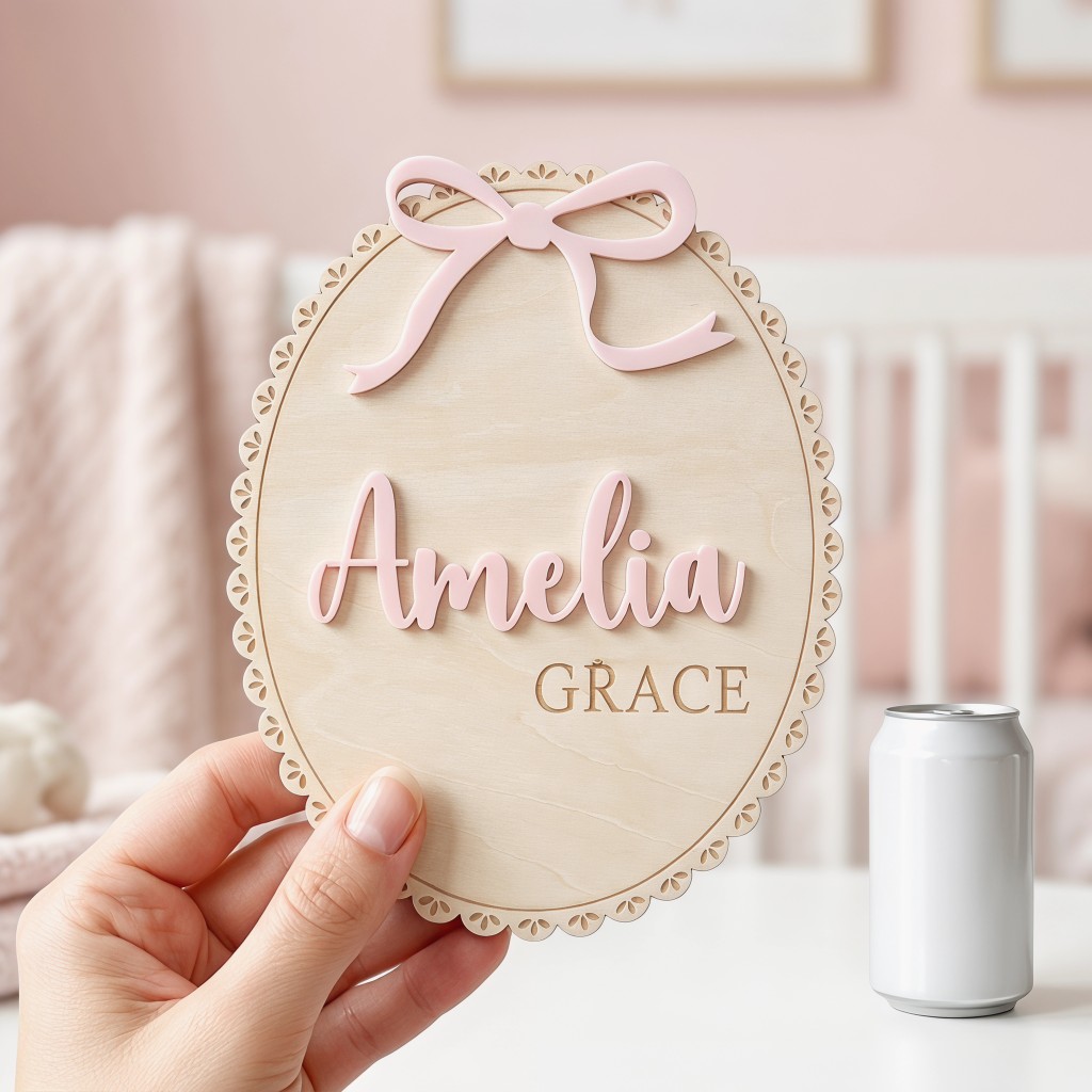 1 plaque nominative personnali - Baby Products Decoration avis et prix