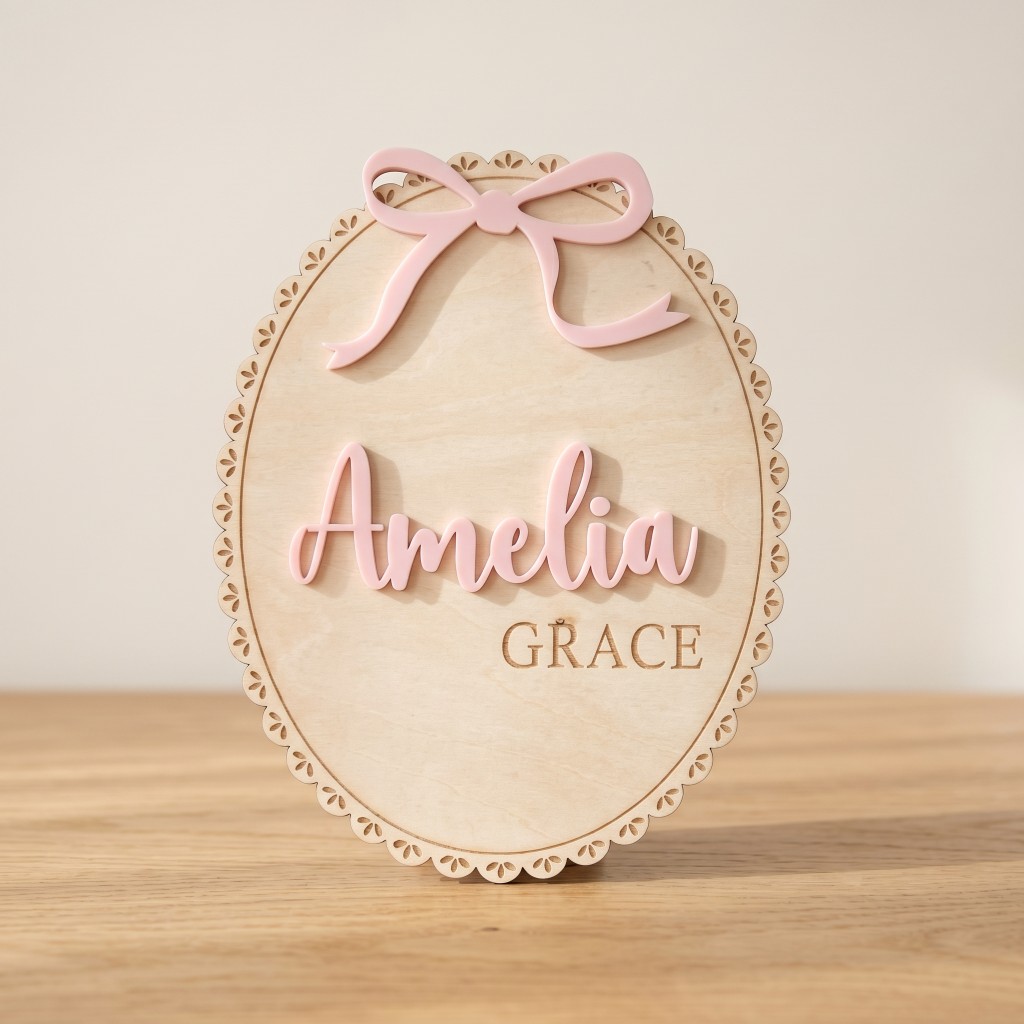 1 plaque nominative personnali - Baby Products Decoration avis et prix