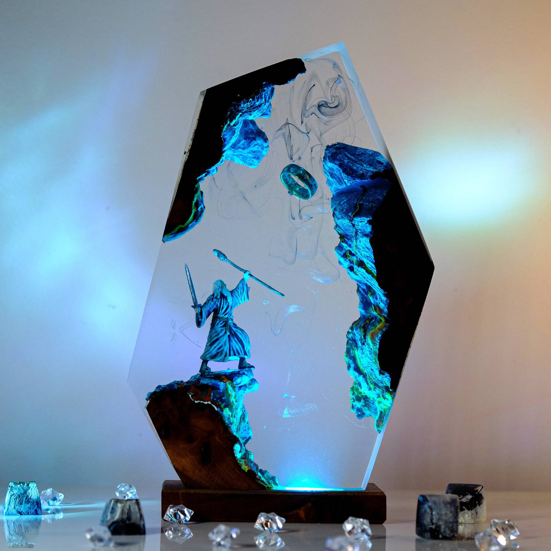 Lampe de table en résine Scène - Baby Products Decoration avis et prix